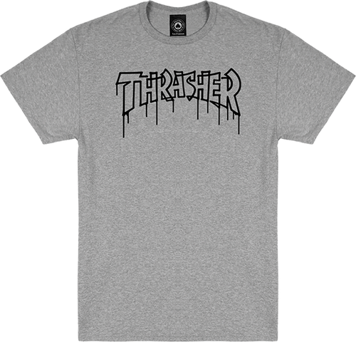 THRASHER ONE-LINER SS S-SPORT GREY
