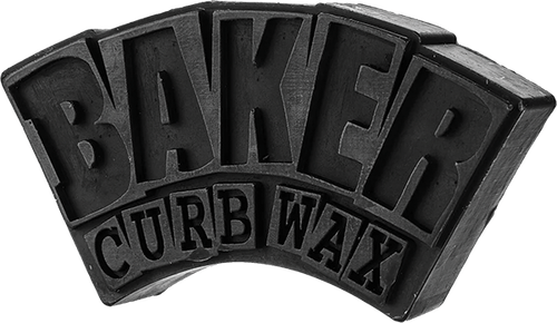BAKER ARCH LOGO CURB WAX BLACK
