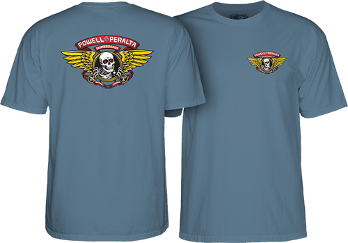 Powell Peralta WINGED RIPPER SS XL-INDIGO BLUE