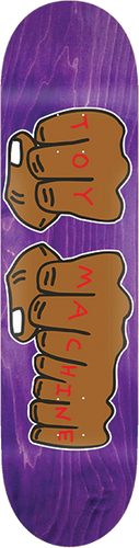 Toy Machine FISTS ASSORTED DECK-9.0 ASST.STAINS/GRAPHIC