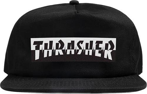 THRASHER MIXTAPE HAT ADJ-BLACK
