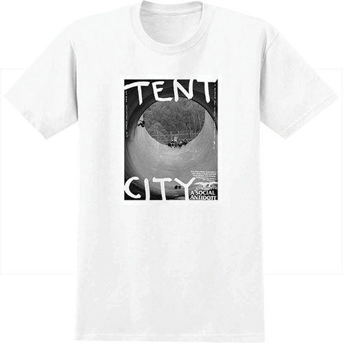 Anti Hero TENT CITY SS S-WHT