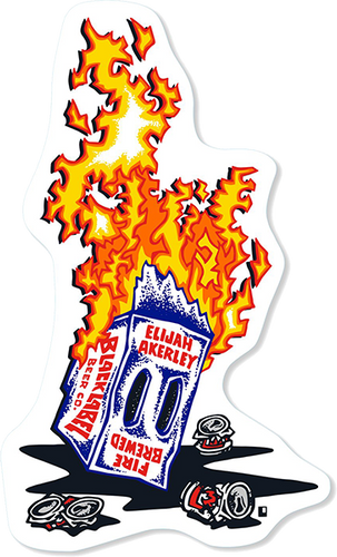 Black Label AKERLEY FIRE BREWED DECAL SINGLE