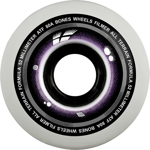 BONES ATF FILMERS 2026 52mm 80a WHITE
