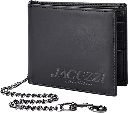 JACUZZI CHAIN WALLET BLACK