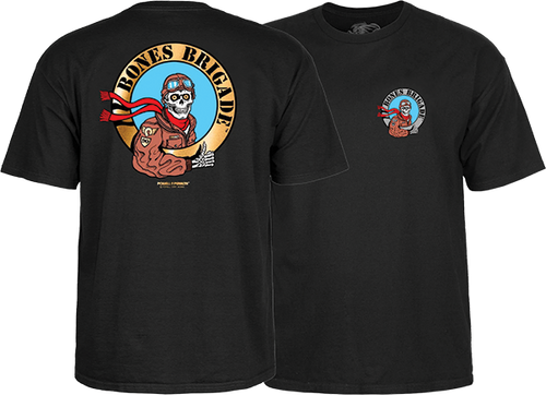 BONES BRIGADE PILOT SERIES 17 SS M-BLACK