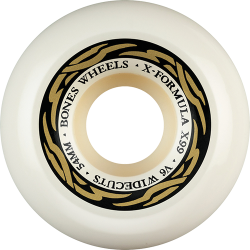 BONES XF X99 V6 WIDE-CUT 54MM 99A SLIVER WHT/GOLD