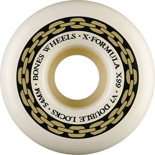 BONES XF X99 V7 DOUBLE-LOCK 54MM 99A CHAIN WT/GOLD