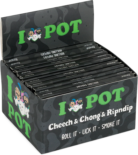 RIP N DIP I LOVE POT ROLLING PAPERS 12 PK
