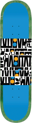 HABITAT ARTISAN APEX STACKED DECK-8.12 BLUE