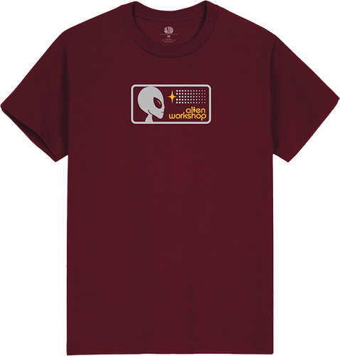 Alien Workshop STROBE BADGE SS M-MAROON