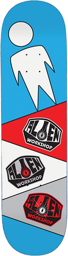 Alien Workshop LOGO REPEATER DECK-8.12 BLUE