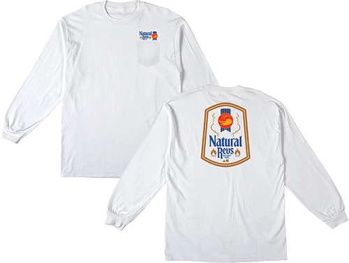 Anti Hero NATTY REVS LS L-WHITE