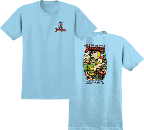 Anti Hero JALOPI YARDBIRD SS XL-HEATHER LIGHT BLUE
