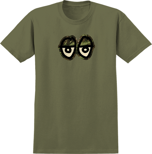 Krooked EYES CAMO SS M-MILITARY GREEN