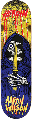 HEROIN WILSON KO2 SKULL PRIEST DECK-8.5