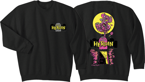 HEROIN SKATE ZOMBIE CREW/SWEAT