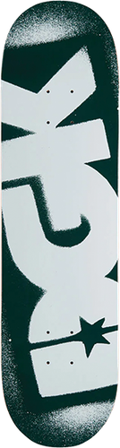 DGK OG LOGO DECK-8.25 FOREST GRN/WHT