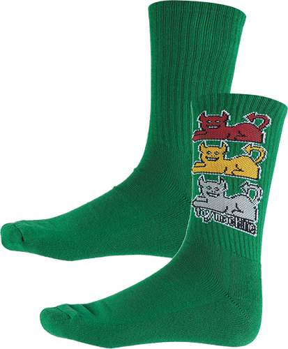 Toy Machine TRIPLE CAT CREW SOCKS 1pr