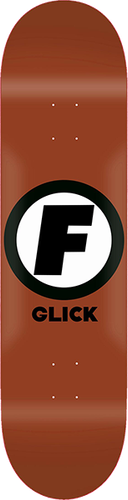 FOUND GLICK CLASSIC F RUST DECK-8.0