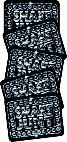 SJ 10/PK BOX LOGO ASSORTED STICKER PACK