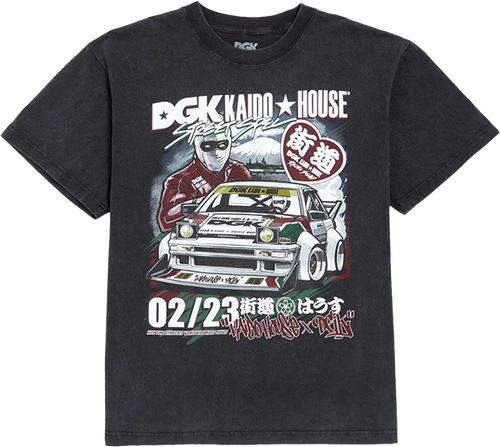 DGK KAIDO HOUSE RACEWAY BOXY SS BLK
