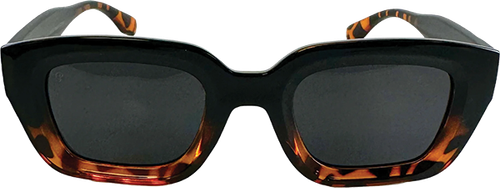 HAPPY HR CAMDENS BLK TORT FD POLARIZED SUNGLASSES