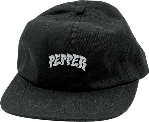 PEPPER LOGO HAT ADJ-BLACK