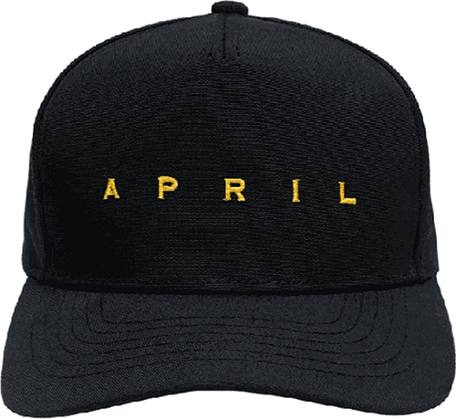 APRIL EMB LOGO HAT