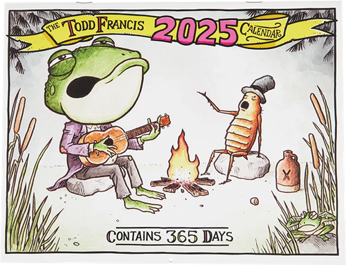 Anti Hero TODD FRANCIS 2025 CALENDAR