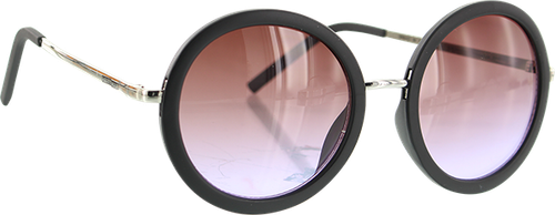 HAPPY HR SQUARES MATTE BLACK PURPLE FADE LENS