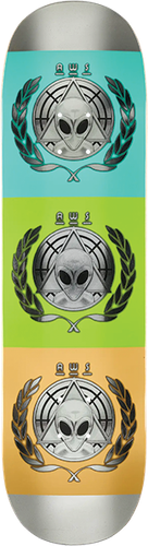 Alien Workshop AWOL FOIL DECK-8.5 CHROME