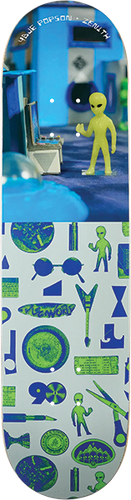 Alien Workshop POPSON ZENITH DECK-8.12 WHITE
