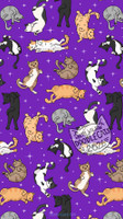Belly Cats - Phone Wallpaper