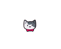 Bowtie Cat Mini Patch