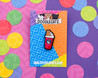 Gingerbread Latte Cat - Christmas Winter Acrylic Pin Gingerbread Latte Cat - Christmas Winter Acrylic Pin