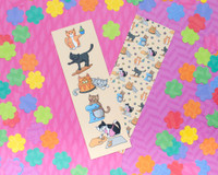 Baking Cats Bookmarks x2 Baking Cats Bookmarks x2