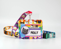 Rainbow Cats Card Holder  - HORIZONTAL