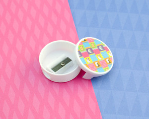Cattastic Pencil Sharpener - Cute Colourful Cats Cattastic Pencil Sharpener - Cute Colourful Cats