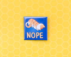 NOPE - Pin Badge NOPE - Pin Badge