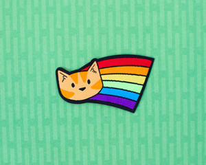 Rainbow Cat  Patch