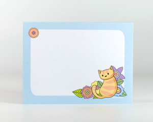 Spring Cats -  Sticky Notes Spring Cats -  Sticky Notes