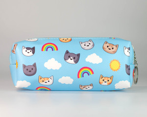 Rainbow Sunshine Cats Pencil Case pouch Rainbow Sunshine Cats Pencil Case pouch