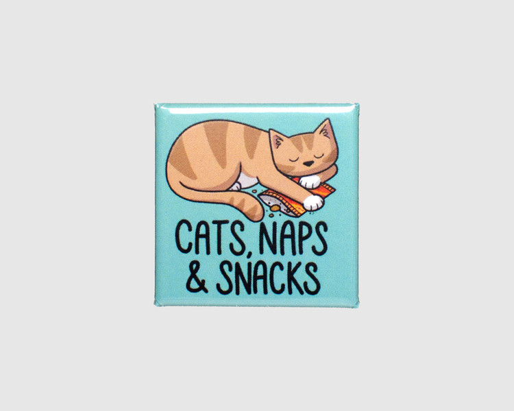 Cats, Naps & Snacks - Magnet