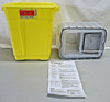 9 Gallon BD Chemotherapy Extra Large Sharps Container Collector 1 Case of 8