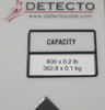 Detecto Bariatric Scale model 6856 800 x0.2lbs Capacity
