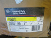 General Duty Safety Switch GE TG3224 200 Amp 2 Pole