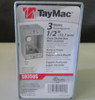 TayMac SB350S 3-Hole 1/2" Wet Location Outlet Box