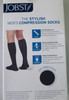 Medical Compression Stockings LG White Knee CT 15-20 mmHg Jobst 115010