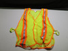 Durawear 16220 One Size Fits All Mesh Yellow / Orange Reflective Safety Vest